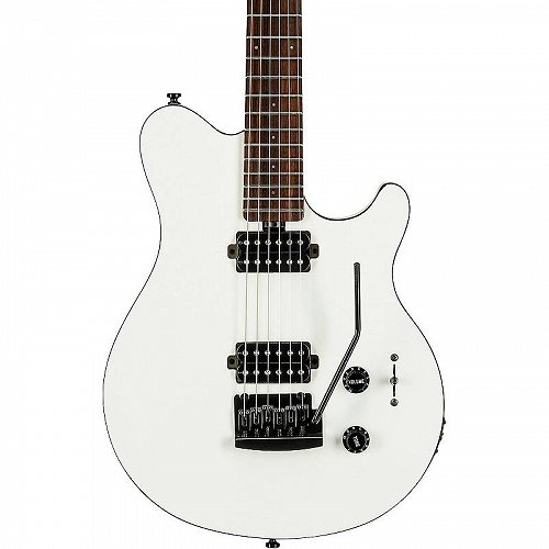 海外ブランド楽器レアセール プレゼントやお祝いにも  送料無料 Sterling by Music Man ギター エレキギター ソリッドボディ エレクトリックギター S.U.B. Axis Electric Guitar Gloss White