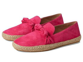 送料無料 コールハーン Cole Haan レディース 女性用 シューズ 靴 ローファー ボートシューズ Cloudfeel Knotted Espadrille - Pink Peacock Suede/Natural Jute