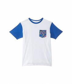 送料無料 ルーカ RVCA Kids 男の子用 ファッション 子供服 Tシャツ Ollie Color-Block Tee (Big Kids) - Blue