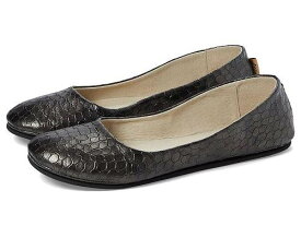 送料無料 フレンチソール French Sole レディース 女性用 シューズ 靴 フラット Sloop - Taupe Croco Leather