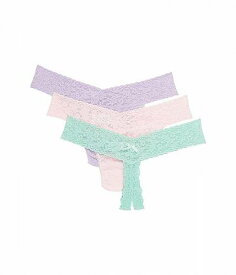送料無料 ハンキーパンキー Hanky Panky レディース 女性用 ファッション 下着 ショーツ Lovability Mega Perfect Pack - Bliss Pink/Cool Lavender/Mint Spring
