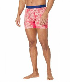 送料無料 トミーバハマ Tommy Bahama メンズ 男性用 ファッション 下着 Mesh Tech Underwear - Red Print