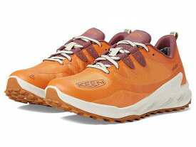 送料無料 キーン Keen レディース 女性用 シューズ 靴 ブーツ ハイキング トレッキング Zionic Waterproof - Tangerine/Star White