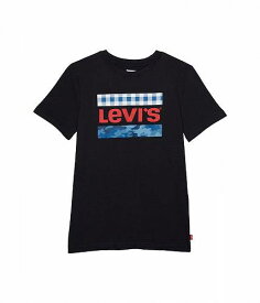 送料無料 リーバイス Levi&#039;s(R) Kids 男の子用 ファッション 子供服 Tシャツ Sportswear Graphic T-Shirt (Big Kids) - Black