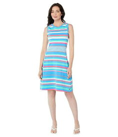 送料無料 ハットリー Hatley レディース 女性用 ファッション ドレス Sarah Dress - Wild Garden Stripes - Wild Garden Stripes