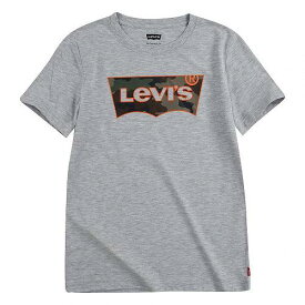 送料無料 リーバイス Levi&#039;s(R) Kids 男の子用 ファッション 子供服 Tシャツ Short Sleeve Graphic Tee Shirt (Big Kids) - Light Grey