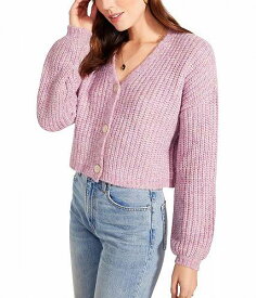 送料無料 スティーブマデン Steve Madden レディース 女性用 ファッション セーター Cardi All The Time Sweater - Rose Mauve