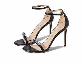 送料無料 スチュアートワイツマン Stuart Weitzman レディース 女性用 シューズ 靴 ヒール Nudist Bow 100 Sandal - Black