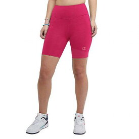 送料無料 チャンピオン Champion レディース 女性用 ファッション ショートパンツ 短パン Authentic Bike Shorts - Graphic - Strawberry Rouge
