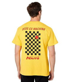 送料無料 デウスエクスマキナ Deus Ex Machina メンズ 男性用 ファッション Tシャツ Naito Evergreen Tee - Aspen Gold