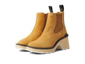 送料無料 ソレル SOREL レディース 女性用 シューズ 靴 ブーツ チェルシーブーツ アンクル Hi-Line(TM) Heel Chelsea - Geo Yellow/Jet