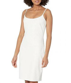 送料無料 コマンドー Commando レディース 女性用 ファッション ドレス Faux Leather Spaghetti Strap Dress FLT304 - White