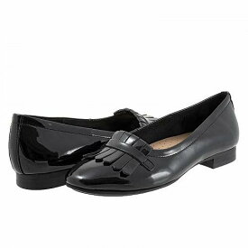 送料無料 トロッターズ Trotters レディース 女性用 シューズ 靴 フラット Greyson - Black Patent