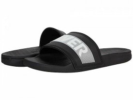 送料無料 クイックシルバー Quiksilver メンズ 男性用 シューズ 靴 サンダル Rivi Slide - Black/White/Black