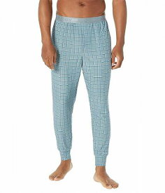 送料無料 ジョッキー Jockey メンズ 男性用 ファッション 子供服 パジャマ 寝巻き 下着 Sleepwear Ultrasoft Joggers - Wonderous Windowpane