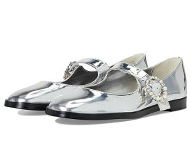 送料無料 アルド Aldo レディース 女性用 シューズ 靴 フラット Arabbella - Silver