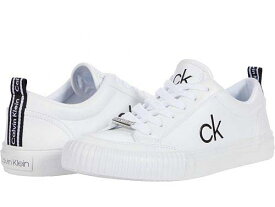 送料無料 カルバンクライン Calvin Klein レディース 女性用 シューズ 靴 スニーカー 運動靴 Lariss - White