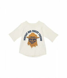 送料無料 Tiny Whales 男の子用 ファッション 子供服 Tシャツ The Quatch T-Shirt (Toddler/Little Kids/Big Kids) - Natural