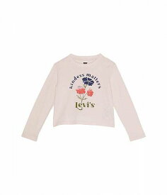 送料無料 リーバイス Levi&#039;s(R) Kids 女の子用 ファッション 子供服 セット Long Sleeve Graphic T-Shirt and Scrunchie Gift Set (Little Kids) - Potpourri