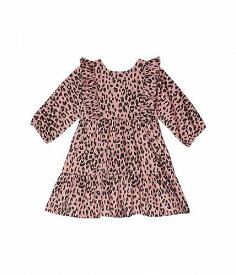 送料無料 HUXBABY 女の子用 ファッション 子供服 ドレス Leopard Zoe Dress (Infant/Toddler) - Dusty Rose