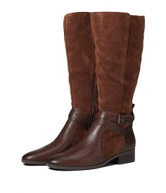 送料無料 ナチュラライザー Naturalizer レディース 女性用 シューズ 靴 ブーツ ロングブーツ Rena - Chocolate Wide Calf