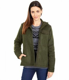 送料無料 フェールラーベン Fjallraven レディース 女性用 ファッション アウター ジャケット コート ウール・ピーコート Canada Wool Padded Jacket - Deep Forest