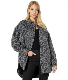 送料無料 テッドベイカー Ted Baker レディース 女性用 ファッション アウター ジャケット コート ジャケット Ebrill Oversized Animal Jacquard Shacket - Dark Grey