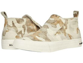 送料無料 シービーズ SeaVees レディース 女性用 シューズ 靴 スニーカー 運動靴 Huntington Middie Saltwash - Cream Camouflage