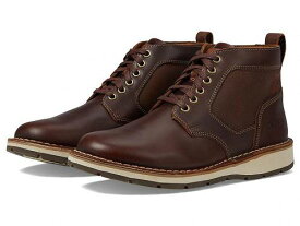 送料無料 クラークス Clarks メンズ 男性用 シューズ 靴 ブーツ アンクル ショートブーツ Gravelle Top - Brown Leather
