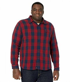 送料無料 The Normal Brand メンズ 男性用 ファッション ボタンシャツ Boone Heavy Brushed Twill - Red Plaid