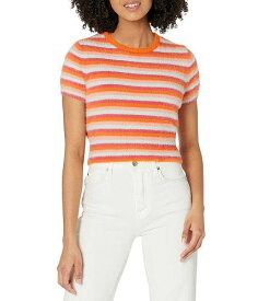 送料無料 リーバイス Levi&#039;s(R) Womens レディース 女性用 ファッション Tシャツ Peach Fuzz Tee - Dusty Orange Stripe