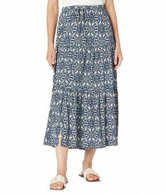 送料無料 カレンケーン Karen Kane レディース 女性用 ファッション スカート Tiered Midi Skirt - Print