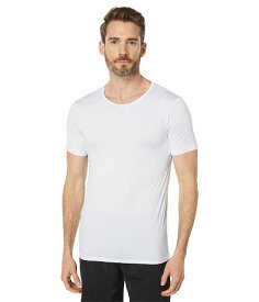 送料無料 ジョッキー Jockey メンズ 男性用 ファッション Tシャツ Travel Essentials Quick Dry Crew T-Shirt - White