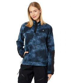 送料無料 ヴォルコム Volcom Snow レディース 女性用 ファッション パーカー スウェット Polar Fleece Pullover - Storm Tie-Dye