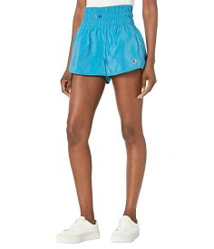 送料無料 チャンピオン Champion レディース 女性用 ファッション ショートパンツ 短パン Woven Shorts - 2.5&#039;&#039; - Rockin Teal
