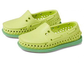 送料無料 ネイティブ Native Shoes Kids キッズ 子供用 キッズシューズ 子供靴 スニーカー 運動靴 Howard Sugarlite (Toddler) - Celery Green/Candy Green/Papaya Speckle Rubber