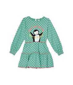 送料無料 ピーク PEEK 女の子用 ファッション 子供服 ドレス Peek X The Nature Conservancy Penguin Dress (Toddler/Little Kids/Big Kids) - Green