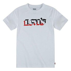 送料無料 リーバイス Levi&#039;s(R) Kids 男の子用 ファッション 子供服 Tシャツ Short Sleeve Graphic Tee Shirt (Big Kids) - White