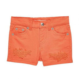 送料無料 リーバイス Levi&#039;s(R) Kids 女の子用 ファッション 子供服 ショートパンツ 短パン Non-Denim Shorty Shorts (Toddler) - Persimmon