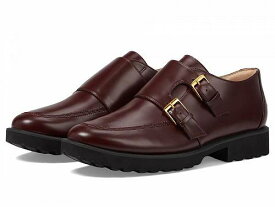送料無料 コールハーン Cole Haan レディース 女性用 シューズ 靴 オックスフォード ビジネスシューズ 通勤靴 Greenwich Monk Strap Oxford - Bloodstone Leather