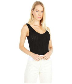 送料無料 ヴィンス Vince レディース 女性用 ファッション トップス シャツ Variegated Tank - Black