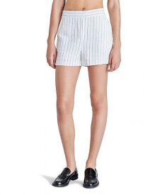 送料無料 スティーブマデン Steve Madden レディース 女性用 ファッション ショートパンツ 短パン Jessa Shorts - Ivory Stripe