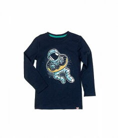 送料無料 アパマンキッズ Appaman Kids 男の子用 ファッション 子供服 Tシャツ Astrodonut Graphic Long Sleeve Tee (Toddler/Little Kids/Big Kids) - Navy Blue