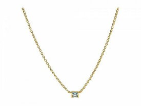 送料無料 Madewell レディース 女性用 ジュエリー 宝飾品 ネックレス Delicate Collection Birthstone Necklace - Blue Topaz