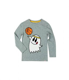 送料無料 アパマンキッズ Appaman Kids 男の子用 ファッション 子供服 Tシャツ Ghost Basketball Graphic Long Sleeve Tee (Toddler/Little Kids/Big Kids) - Heather Mist