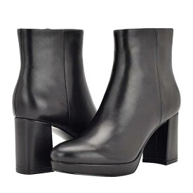 送料無料 カルバンクライン Calvin Klein レディース 女性用 シューズ 靴 ブーツ アンクル ショートブーツ Uda - Black