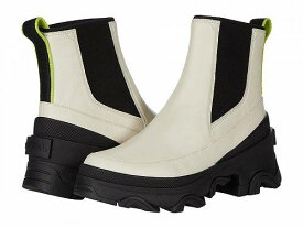 送料無料 ソレル SOREL レディース 女性用 シューズ 靴 ブーツ チェルシーブーツ アンクル Brex(TM) Boot Chelsea - Chalk/Black