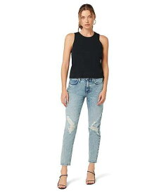 送料無料 ハドソン ジーンズ Hudson Jeans レディース 女性用 ファッション ジーンズ デニム Jade High-Rise Straight Loose Fit in Heartbeats - Heartbeats