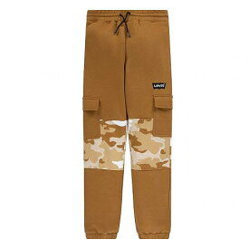 送料無料 リーバイス Levi&#039;s(R) Kids 男の子用 ファッション 子供服 パンツ ズボン Soft Knit Cargo Jogger Pants (Little Kids) - Cathay Spice