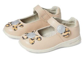 送料無料 ペディペド pediped 女の子用 キッズシューズ 子供靴 フラット Chloe Flex (Toddler/Little Kid) - Beige